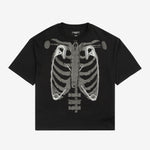 Pleasant Evil Skeleton Tee Black