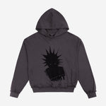 Pleasant Evil Rebel Hoodie Anthracite
