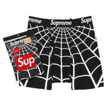 Supreme Hanes Spider-Man Boxer Briefs Black (1 szt)