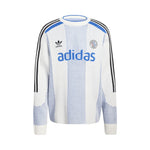 Adidas Blokecore Longsleeve Light Weight Pullover White Blue