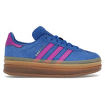 Adidas Gazelle Bold Bold Blue Lucid Pink (W) – widok z boku