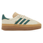 Adidas Gazelle Bold Magic Beige Collegiate Green (W) – widok z boku