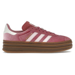 Adidas Gazelle Bold Sandy Pink Velvet (W) – widok z boku