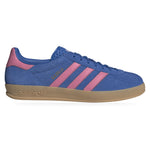 Adidas Gazelle Indoor Blue Bliss Pink – widok z boku