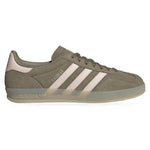 Adidas Gazelle Indoor Olive Strata Wonder Quartz – widok z boku