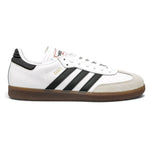 Adidas Samba Indoor Cloud White Core Black Vivid Red – widok z boku