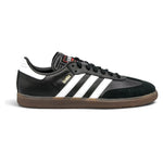 Adidas Samba Indoor Core Black Cloud White Vivid Red – widok z boku