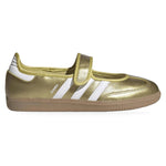 Adidas Samba Jane Gold Metallic White (W) – widok z boku