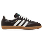 Adidas Samba OG Dark Brown Off White Gum – widok z boku