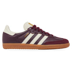 Adidas Samba OG Maroon Gold Metallic (W) – widok z boku