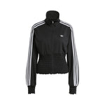 Adidas Smocked Firebird Track Top Black