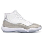 Air Jordan 11 Retro White Metallic Silver (W) – widok z boku
