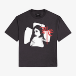 Pleasant Evil Cross Tee Anthracite