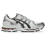ASICS Gel-Kayano 12.1 White Graphite Grey Brown – widok z boku