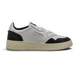 Autry Medalist Low Leather White Stars Off Black (W) – widok z boku