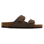 Birkenstock Arizona Birkibuc Mocha – widok z boku