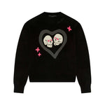 Broken Planet Hearts Are Made To Be Broken Knit Sweater Black
