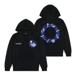 Trapstar Chain Script Hoodie Black/Ice