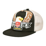 Corteiz Eagle Trucker Hat Black