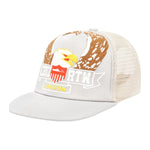 Corteiz Eagle Trucker Hat Grey