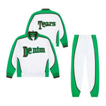 Denim Tears Jacket Tracksuit Green/White