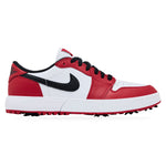 Jordan 1 Low Golf Spiked Chicago – widok z boku