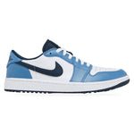 Jordan 1 Low Golf White Aegean Storm – widok z boku