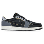 Jordan 1 Low OG EX Black Smoke Grey – widok z boku
