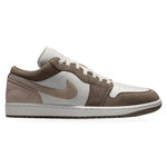 Jordan 1 Low Olive Grey Enigma Stone – widok z boku