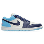 Jordan 1 Low Sail Blue Chill – widok z boku