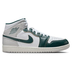 Jordan 1 Mid SE Oxidized Green – widok z boku