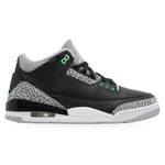 Jordan 3 Retro Green Glow – widok z boku