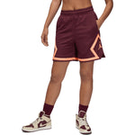Jordan Sport Diamond Shorts Night Maroon/Night Maroon/Orange Pulse/Orange Pulse (W)