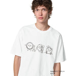 KAWS x Uniqlo UT Universe Planets Tee White