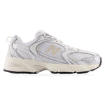 New Balance 530 Silver Metallic Linen – widok z boku