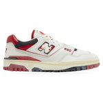 New Balance 550 Vintage Pack Team Red – widok z boku