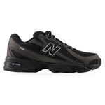 New Balance 740 Black Grey – widok z boku