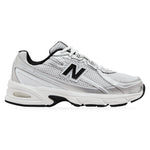 New Balance 740 White Silver Metallic Navy – widok z boku