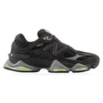 New Balance 9060 Black Cement Dry Lime – widok z boku