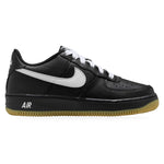 Nike Air Force 1 Low LV8 Black Gum Light Brown White (GS) – widok z boku