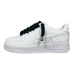Nike Air Force 1 Low White Rope Laces Black