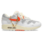 Nike Air Max 1 Patta Waves White Hyper Crimson (With Bracelet)