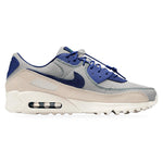 Nike Air Max 90 Coconut Milk Deep Royal Blue – widok z boku