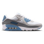 Nike Air Max 90 White Light Grey Blue – widok z boku
