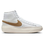 Nike Blazer Phantom Mid White Khaki – widok z boku