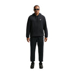 Nike Club Cuffed Brushed Fleece Pants Black White