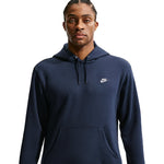 Nike Club Pullover Fleece Hoodie Obsidian White