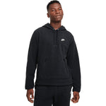 Nike Club Winterized Pullover Hoodie Black/White