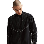 Nike Dri-Fit Retro Running Track Jacket Black