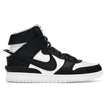Nike Dunk High Ambush Black White – widok z boku